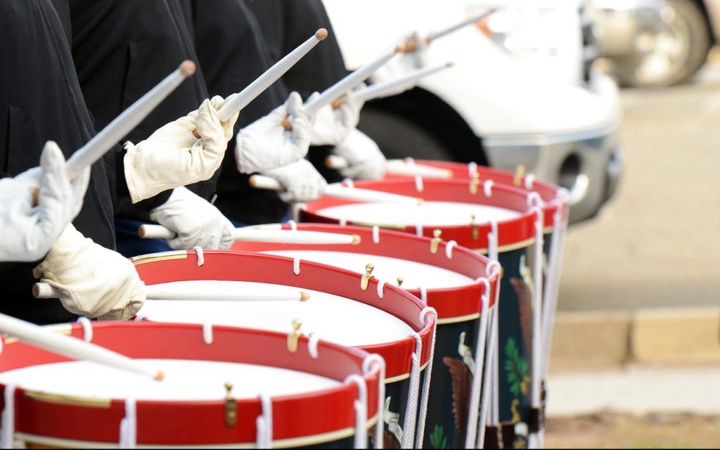 Großer Zapfenstreich Spielleute Volksmusikerbund NRW VMB Workshop Lehrgang