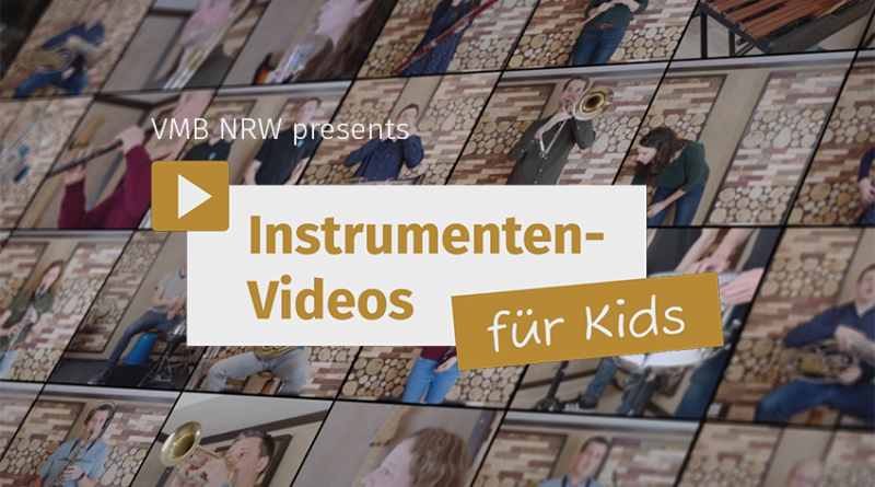 Projekt Instrumentenvorstellvideos für Kids Volksmusikerbund NRW VMB NRW